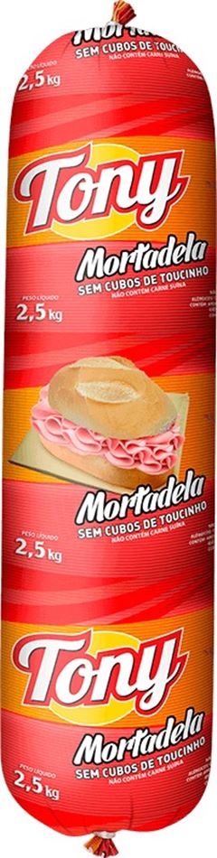 Mortadela Tony Sem Toucinho 4x2,5kg
