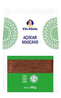 Açúcar Mascavo Tia Sonia 400g