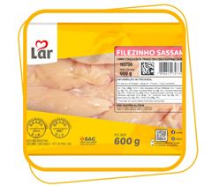 Filezinho Sassami Bandeja Lar 600g