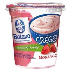 Iogurte Batavo Grego Morango 450g