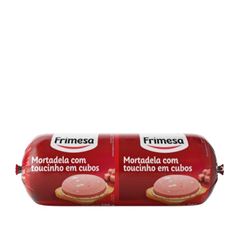 Mortadela com Toucinho em Cubos Resfriada Aproximadamente 1,9kg
