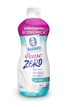 Iogurte Pense Zero Batido 1150g