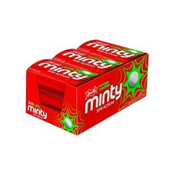 Pastilha Minty Morango Azedinho Sem Açúcar