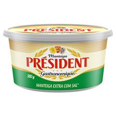 Manteiga President com Sal 380g