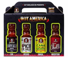 Kit de Molhos de Pimenta Hot Gonzalo