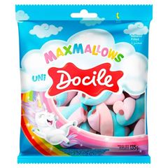 Maxmallows Recheado Twist Colorido Unicórnio Baunilha com Morango