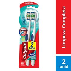 Escova Dental Colgate 360 Graus Macia Leve 2 Pague 1