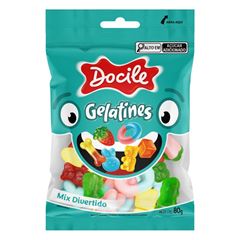 Gelatina Mix Docile 80g