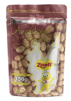 Amendoim Zaeli Tipo Japonês 150g