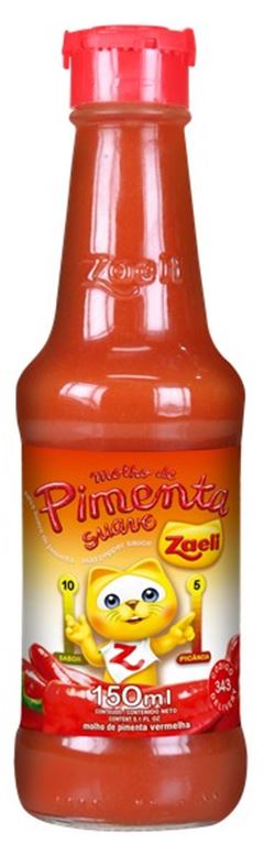 Molho de Pimenta Zaeli 150ml