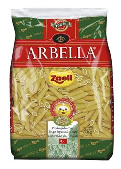 Massa Grano Duro Importada Zaeli Penne 500g