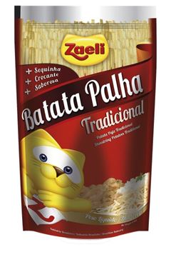Batata Palha Tradicional Zaeli em Pouch 140g