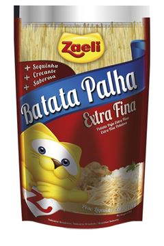 Batata Palha Extra Fina Zaeli 140g Pouch