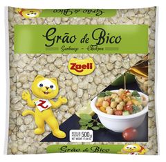 Grão de Bico 7 a 9mm Zaeli 500g