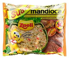 Farofa Zaeli de Mandioca Suave 500g