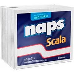 Guardanapo Naps 23x21,5cm Branco 50 unidades