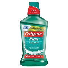 Enxaguante Bucal Colgate Plax Fresh Mint/Men Leve 500 Pague 350