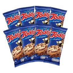 Biscoito Toddy Cookies Baunilha com Gotas de Chocolate