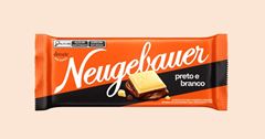 Chocolate Neuge tablete preto e branco