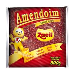 Amendoim Beneficiado Vermelho Zaeli
