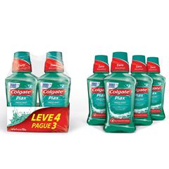 Enxaguante Bucal Colgate Plax Fresh Mint Leve 4 Pague 3
