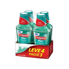 Enxaguante Bucal Colgate Plax Fresh Mint Leve 4 Pague 3