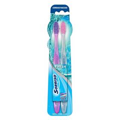 Escova Dental Sorriso Fresh Pack 2 Unidades