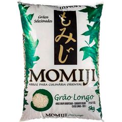 Arroz grão longo tipo 1 Momiji 5kg (verde)