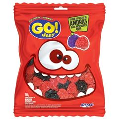 Bala Gelatina Go Jelly Amora 12x70g