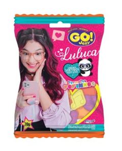 Bala Gelatina Go Jelly Luluca 70g