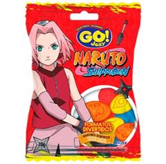 Bala Gelatina Go Jelly Naruto
