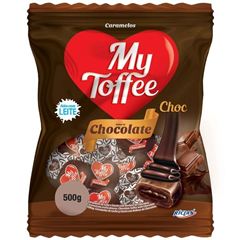 Bala My Toffee Chocolate Recheio Chocolate