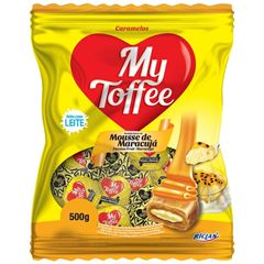 Bala My Toffee Leite com Maracujá