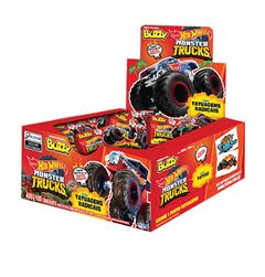 Chiclete Buzzy Hot Wheels Tutti Frutti