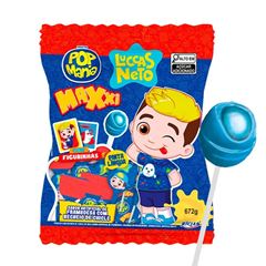 Pirulito Pop Mania Luccas Neto Framboesa
