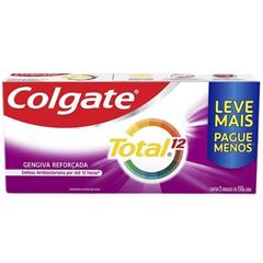 Pack Creme Dental Colgate Total 12 Gengiva Renovada 2 Unidades