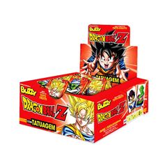 Chiclete Buzzy Dragon Ball Tattoo Tutti Frutti