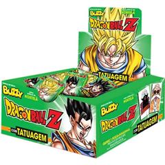 Chiclete Buzzy Dragon Ball Tattoo Hortelã