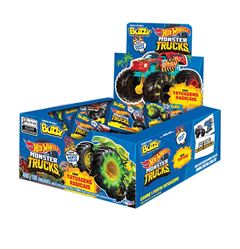 Chiclete Buzzy Hot Wheels Menta
