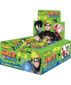Chiclete Buzzy Naruto Hortelã