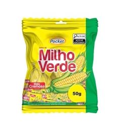 Bala Pocket Milho Verde 40x50g