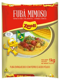 Fubá Fino Zaeli 20x1kg em Fardo