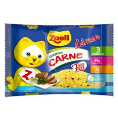 Macarrão Instantâneo Zaeli 50x85g sabor Carne em Caixa