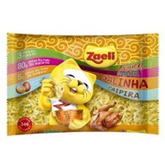 Macarrão Instantâneo Zaeli 50x85g sabor Galinha em Caixa