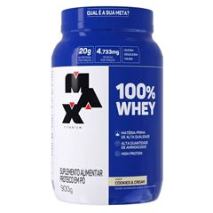 Whey 100% Cookies e Cream Pote 900g