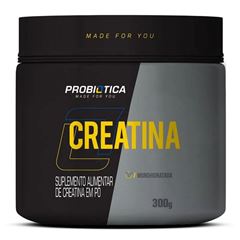 Creatina Pura Probiótica Pote 300g