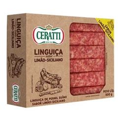 Linguiça Limão Siciliano Ceratti