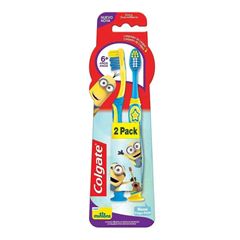Escova Dental Infantil Colgate Smiles Minions 6 Anos ou Mais com Creme Dental