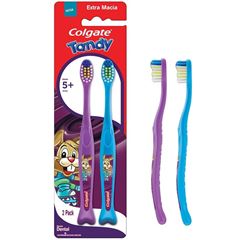 Escova Dental Infantil Colgate Tandy com 2 Unidades