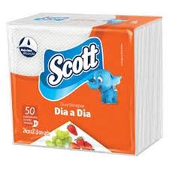 Guardanapo Scott de Mesa Dia a Dia Folha Simples